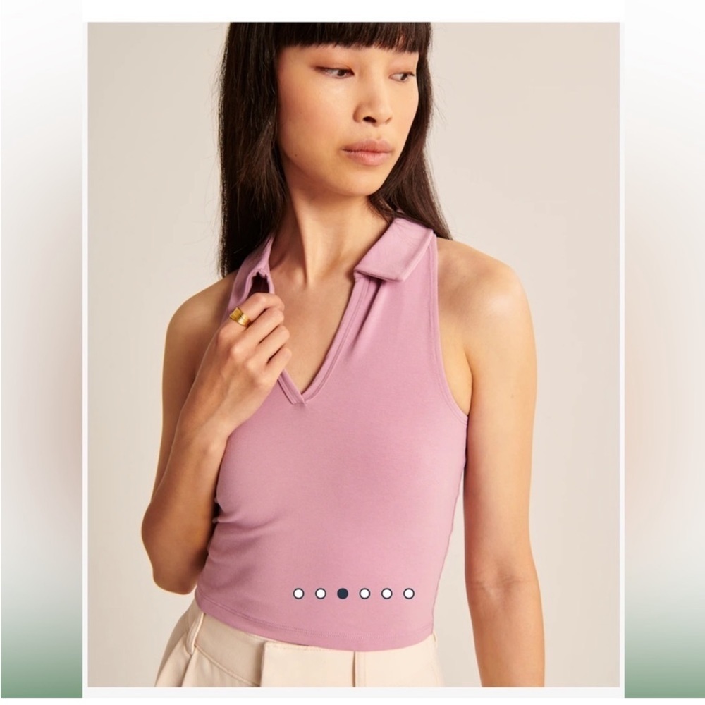 Abercrombie & Fitch Pink Tank Top